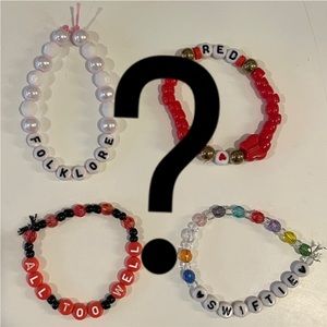 2 RANDOM SURPRISE TAYLOR SWIFT ERAS TOUR FRIENDSHIP BRACELETS!